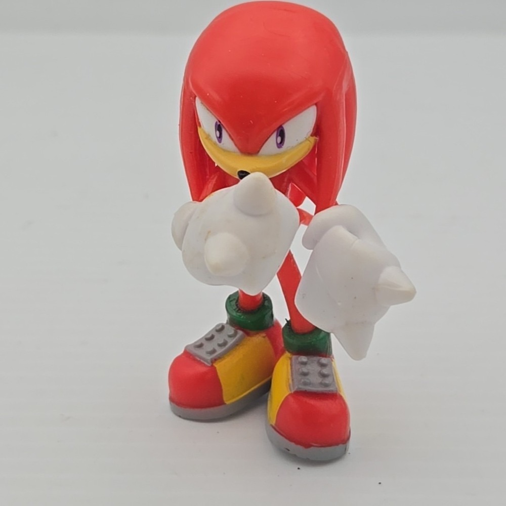 Jazwares‎ Sonic Hedgehog Knuckles Action Figure Toy 3" Inch Sega